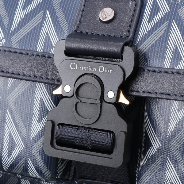 Dior Hit The Road Bag Strap CD Diamond Canvas Navy Blue