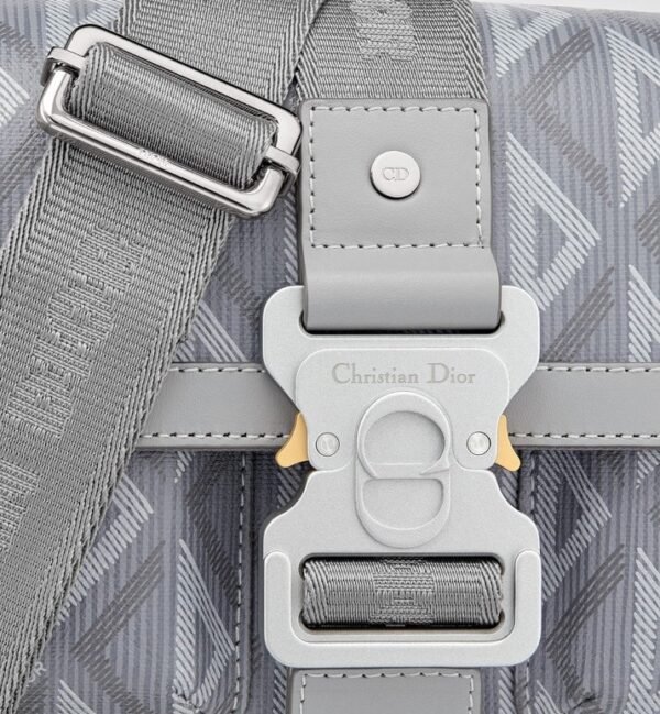Dior Hit The Road Bag Strap CD Diamond Canvas Grey