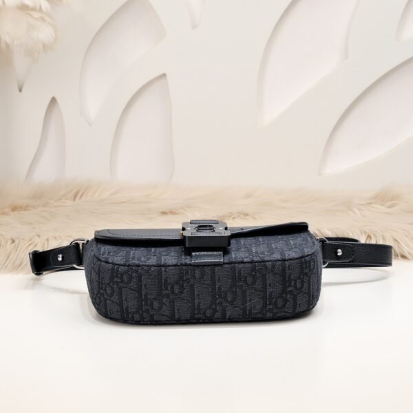 Mini Saddle Messenger Bag with Flap