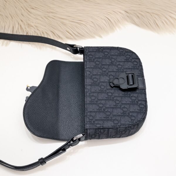 Mini Saddle Messenger Bag with Flap