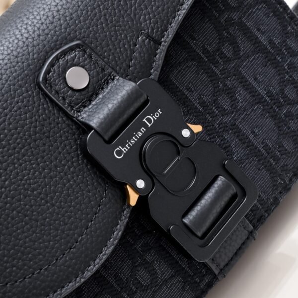 Mini Saddle Messenger Bag with Flap