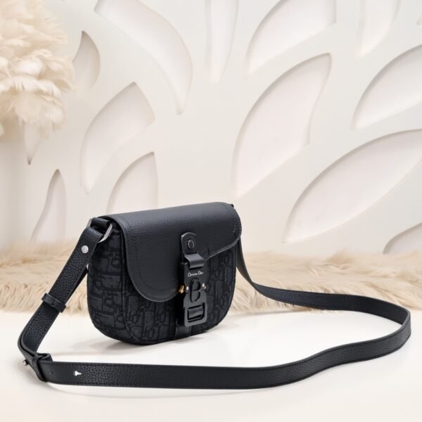 Mini Saddle Messenger Bag with Flap
