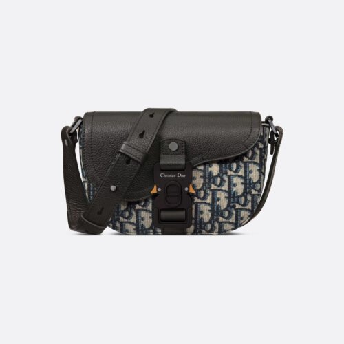 Mini Saddle Messenger Bag with Flap