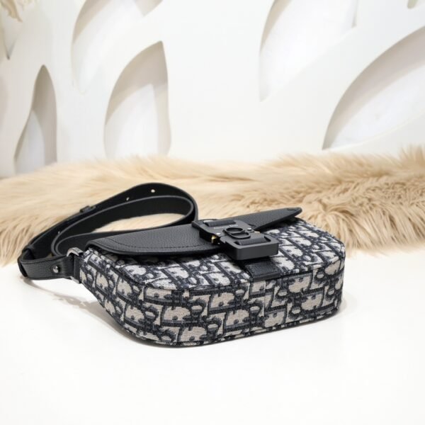 Mini Saddle Messenger Bag with Flap