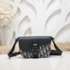 Mini Saddle Messenger Bag with Flap