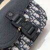 Mini Saddle Messenger Bag with Flap