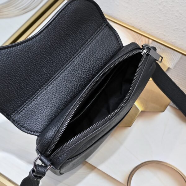 Dior Mini Saddle Bag Black