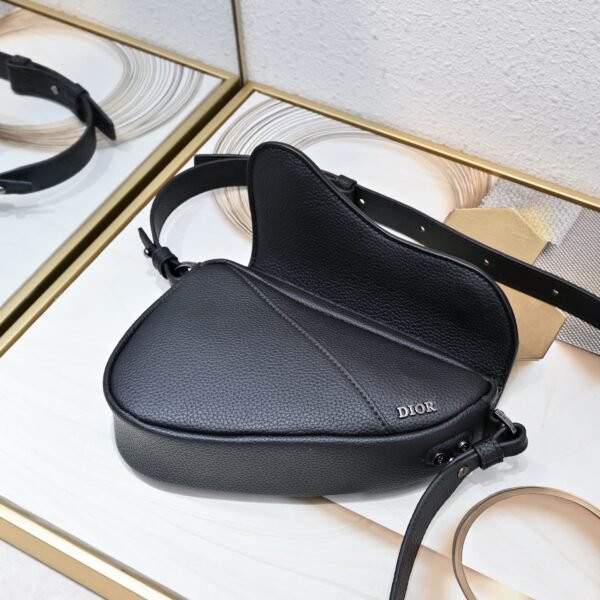 Dior Mini Saddle Bag Black
