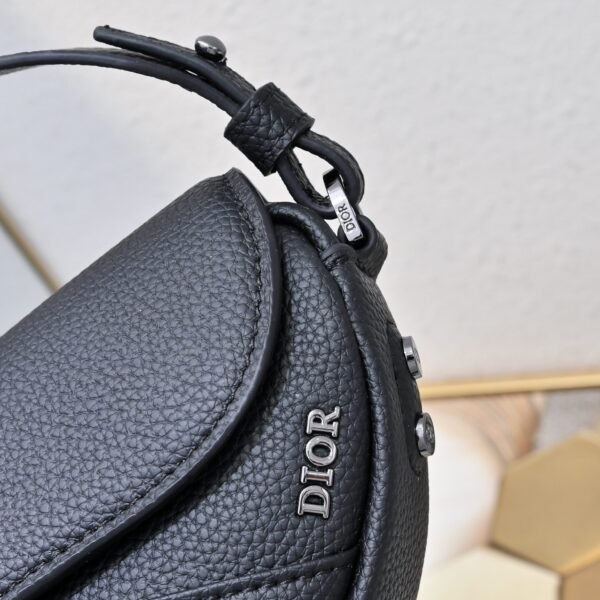 Dior Mini Saddle Bag Black