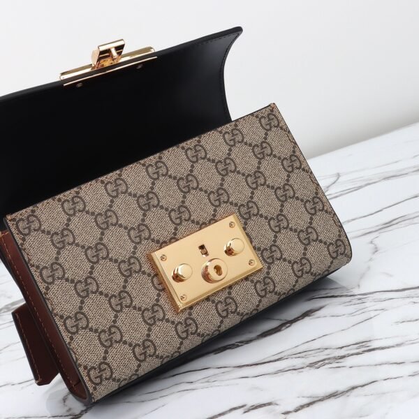 PADLOCK SMALL SHOULDER BAG