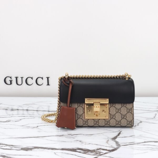 PADLOCK SMALL SHOULDER BAG
