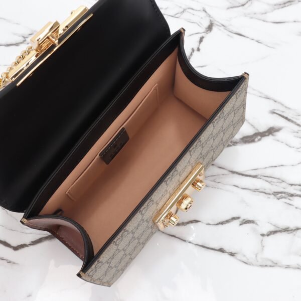 PADLOCK SMALL SHOULDER BAG