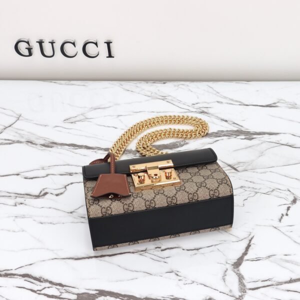 PADLOCK SMALL SHOULDER BAG