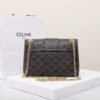 Medium Celine Victoire Bag in Triomphe Canvas