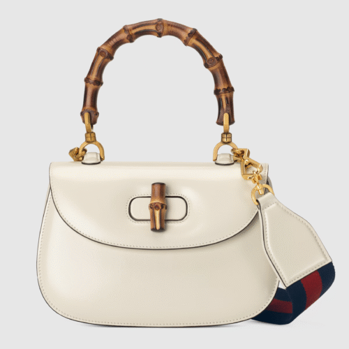 GUCCI BAMBOO 1947 series bamboo small handbag