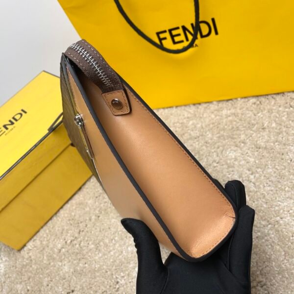 Fendi Diagonal Flat Pouch