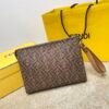 Fendi Diagonal Flat Pouch