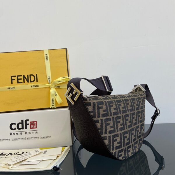 Fendi FF Jacquard Fendi Melon Small