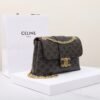Medium Celine Victoire Bag in Triomphe Canvas
