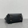 CELINE MINI BELT BAG IN GRAINED CALFSKIN - BLACK