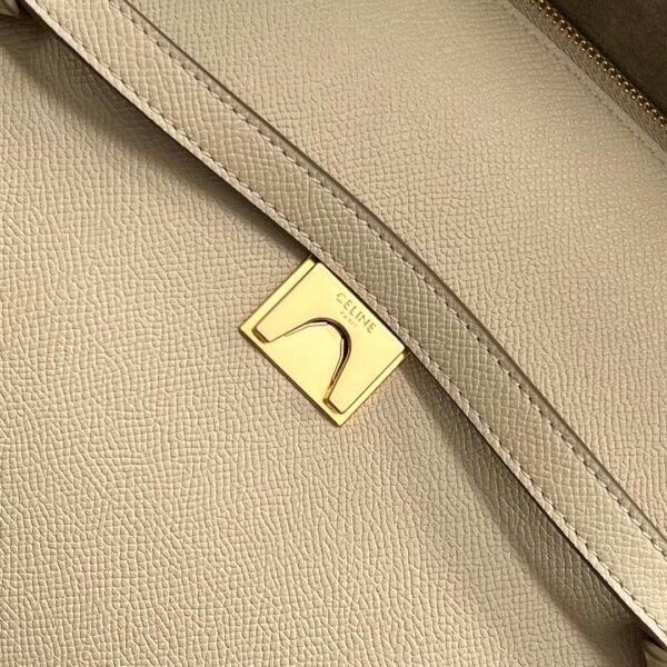 CELINE MINI BELT BAG IN GRAINED CALFSKIN - Apricot color