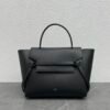 CELINE MINI BELT BAG IN GRAINED CALFSKIN - BLACK