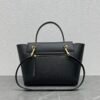 CELINE MINI BELT BAG IN GRAINED CALFSKIN - BLACK