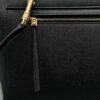 CELINE MINI BELT BAG IN GRAINED CALFSKIN - BLACK
