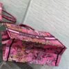 Large Dior Book Tote Red