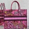 Large Dior Book Tote Red