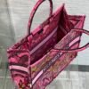 Large Dior Book Tote Red
