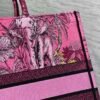 Large Dior Book Tote Red