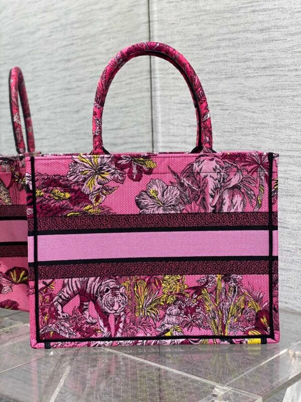 Medium Dior Book Tote Red
