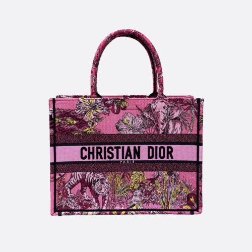 Medium Dior Book Tote Red