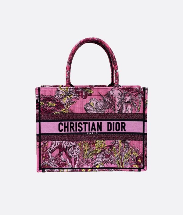 Medium Dior Book Tote Red