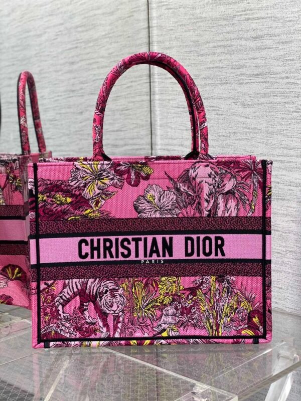 Medium Dior Book Tote Red