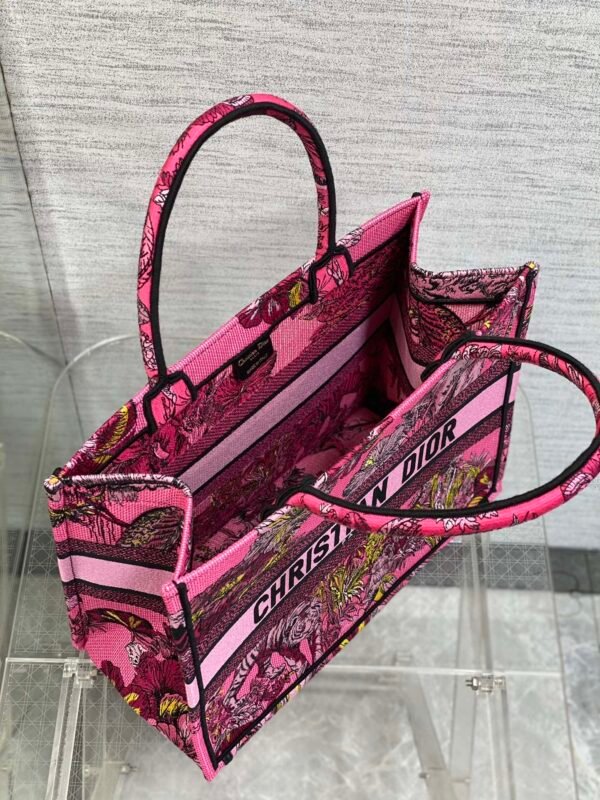Medium Dior Book Tote Red