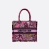 Small Dior Book Tote Red