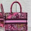 Small Dior Book Tote Red