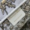 Large Dior Book Tote Dark Gold
