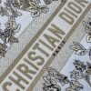 Large Dior Book Tote Dark Gold