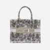 Medium Dior Book Tote Dark Gold