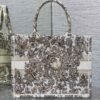Medium Dior Book Tote Dark Gold