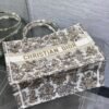 Medium Dior Book Tote Dark Gold