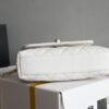 CHANEL 24K Coco Handle Mini Matelasse 2way Shoulder Bag AP4244 White