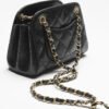 DIA COMMERCE - CHANEL Bowling Bag Small Glossy Caviar Black Gold