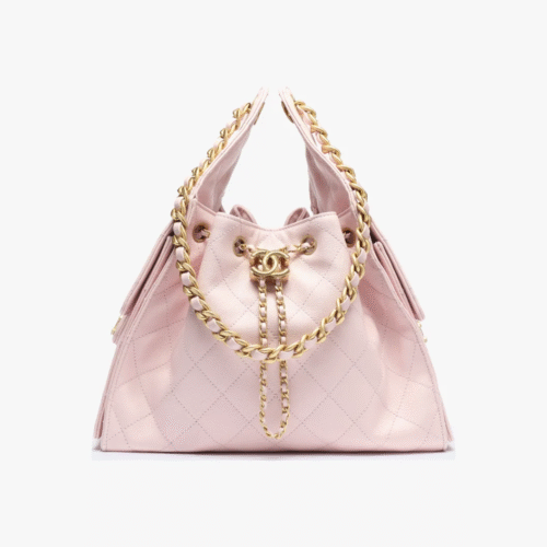 CHANEL 25 Calfskin Hobo Bag Small Handbag