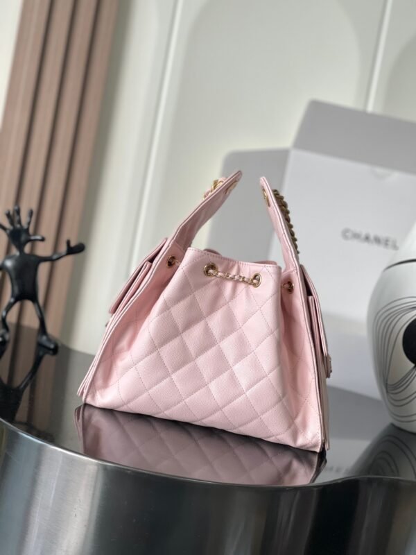 CHANEL 25 Calfskin Hobo Bag Small Handbag