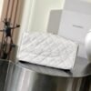 CHANEL 25 Calfskin Hobo Bag Small Handbag white