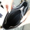 Chanel 22K hobo underarm bag Black Lambskin